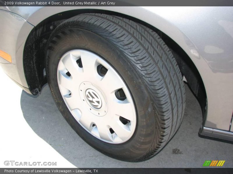 United Grey Metallic / Art Grey 2009 Volkswagen Rabbit 4 Door