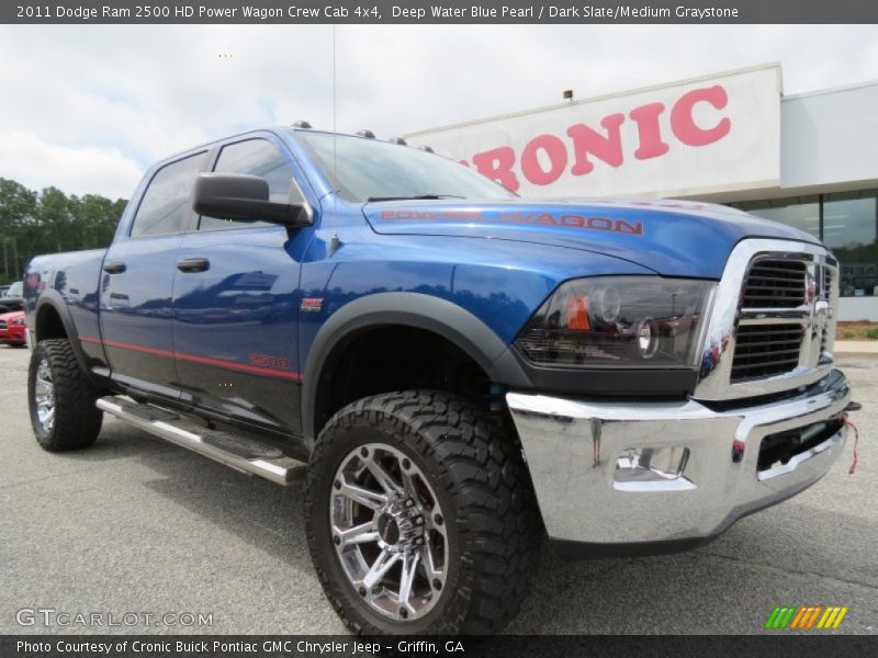 Deep Water Blue Pearl / Dark Slate/Medium Graystone 2011 Dodge Ram 2500 HD Power Wagon Crew Cab 4x4