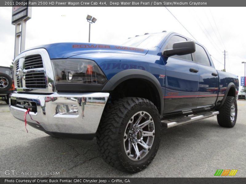 Deep Water Blue Pearl / Dark Slate/Medium Graystone 2011 Dodge Ram 2500 HD Power Wagon Crew Cab 4x4