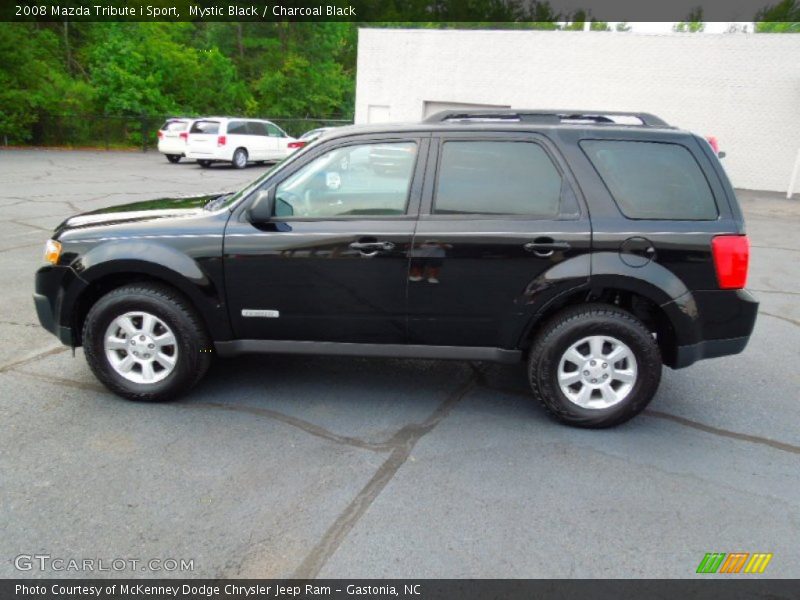 Mystic Black / Charcoal Black 2008 Mazda Tribute i Sport