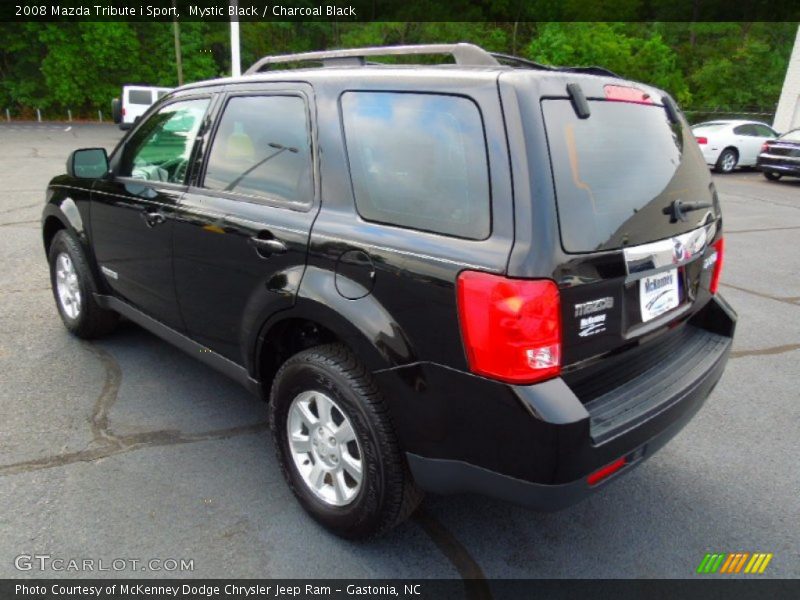 Mystic Black / Charcoal Black 2008 Mazda Tribute i Sport