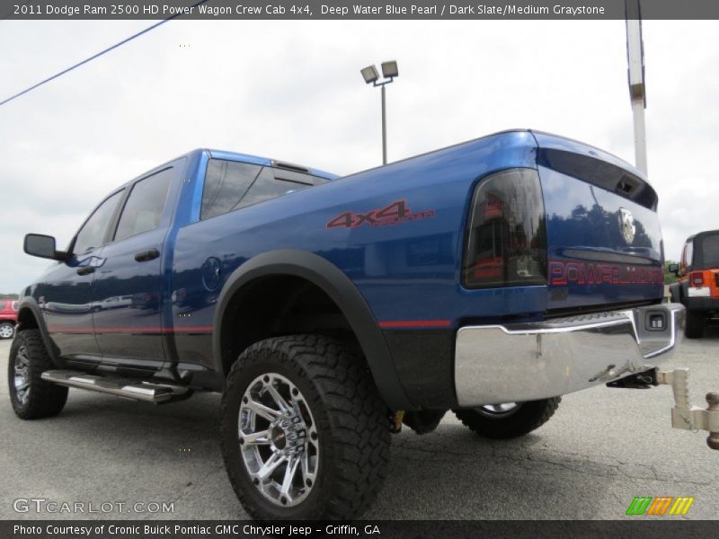 Deep Water Blue Pearl / Dark Slate/Medium Graystone 2011 Dodge Ram 2500 HD Power Wagon Crew Cab 4x4