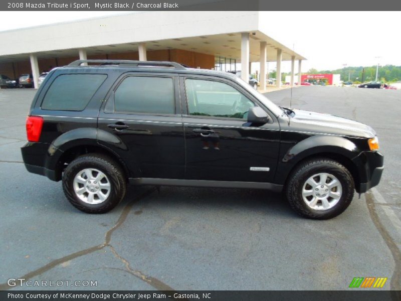 Mystic Black / Charcoal Black 2008 Mazda Tribute i Sport
