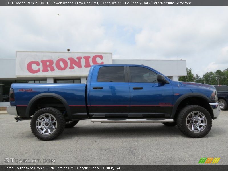 Deep Water Blue Pearl / Dark Slate/Medium Graystone 2011 Dodge Ram 2500 HD Power Wagon Crew Cab 4x4