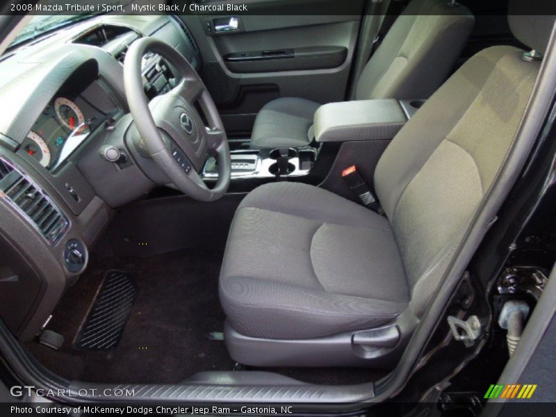 Mystic Black / Charcoal Black 2008 Mazda Tribute i Sport