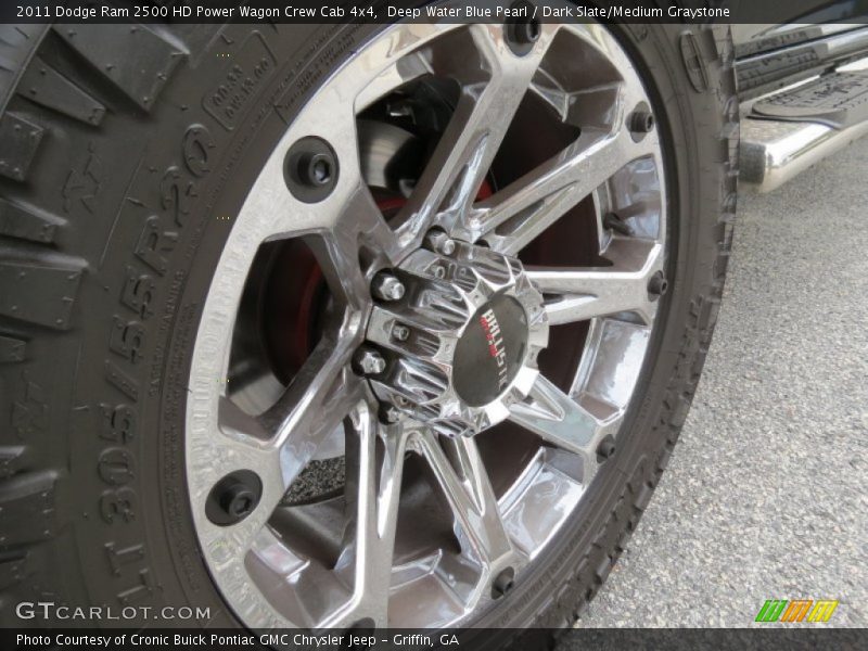 Deep Water Blue Pearl / Dark Slate/Medium Graystone 2011 Dodge Ram 2500 HD Power Wagon Crew Cab 4x4