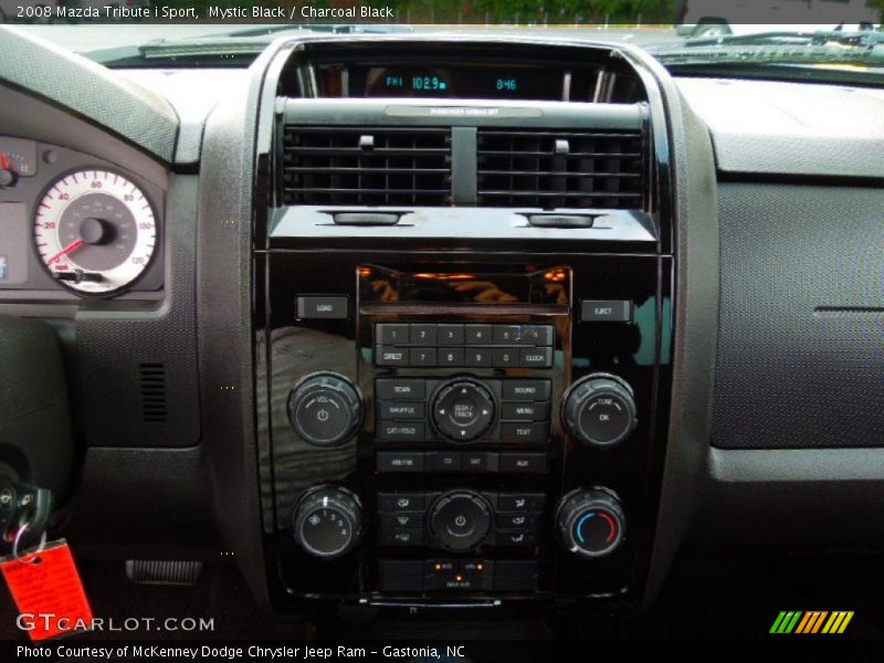 Mystic Black / Charcoal Black 2008 Mazda Tribute i Sport