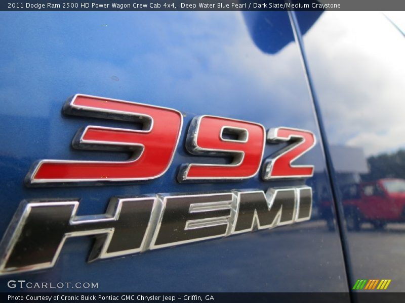Deep Water Blue Pearl / Dark Slate/Medium Graystone 2011 Dodge Ram 2500 HD Power Wagon Crew Cab 4x4