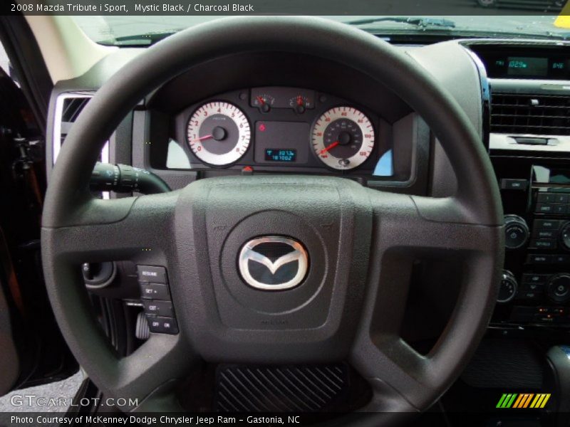 Mystic Black / Charcoal Black 2008 Mazda Tribute i Sport