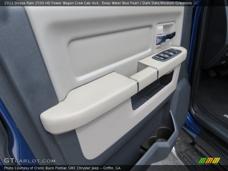 Deep Water Blue Pearl / Dark Slate/Medium Graystone 2011 Dodge Ram 2500 HD Power Wagon Crew Cab 4x4