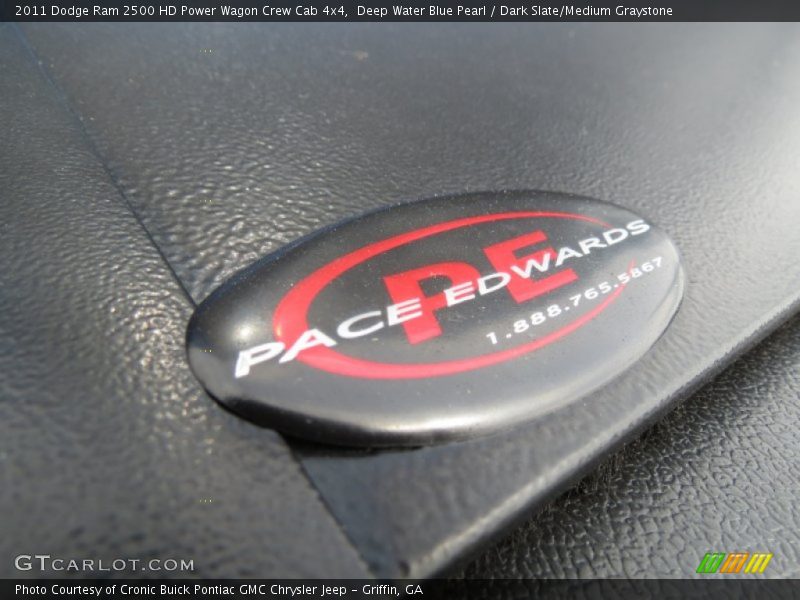 Deep Water Blue Pearl / Dark Slate/Medium Graystone 2011 Dodge Ram 2500 HD Power Wagon Crew Cab 4x4