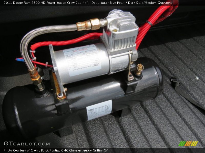 Deep Water Blue Pearl / Dark Slate/Medium Graystone 2011 Dodge Ram 2500 HD Power Wagon Crew Cab 4x4