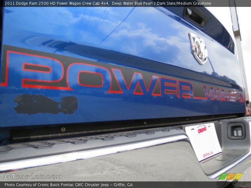 Deep Water Blue Pearl / Dark Slate/Medium Graystone 2011 Dodge Ram 2500 HD Power Wagon Crew Cab 4x4