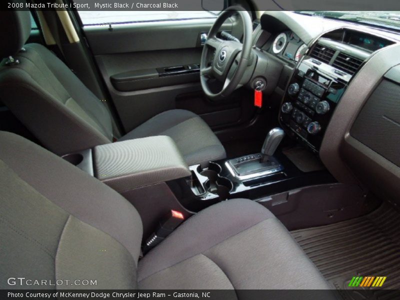 Mystic Black / Charcoal Black 2008 Mazda Tribute i Sport