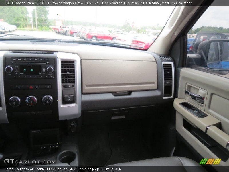 Deep Water Blue Pearl / Dark Slate/Medium Graystone 2011 Dodge Ram 2500 HD Power Wagon Crew Cab 4x4