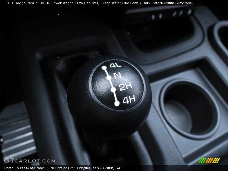 Deep Water Blue Pearl / Dark Slate/Medium Graystone 2011 Dodge Ram 2500 HD Power Wagon Crew Cab 4x4