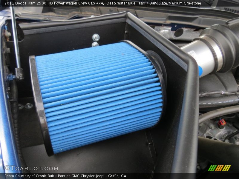 Deep Water Blue Pearl / Dark Slate/Medium Graystone 2011 Dodge Ram 2500 HD Power Wagon Crew Cab 4x4