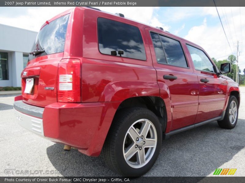Inferno Red Crystal Pearl / Pastel Pebble Beige 2007 Jeep Patriot Limited