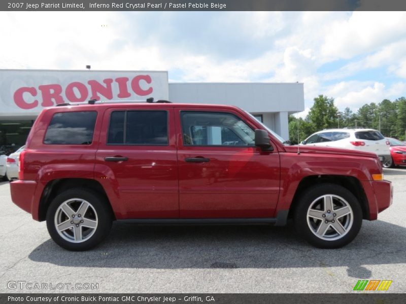 Inferno Red Crystal Pearl / Pastel Pebble Beige 2007 Jeep Patriot Limited