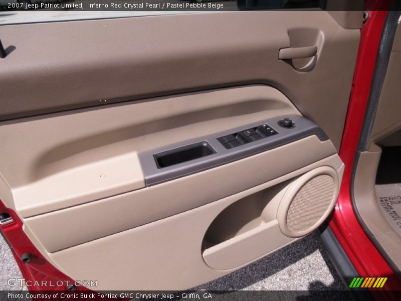 Inferno Red Crystal Pearl / Pastel Pebble Beige 2007 Jeep Patriot Limited