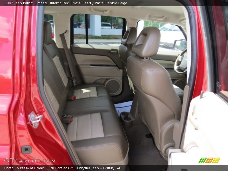 Inferno Red Crystal Pearl / Pastel Pebble Beige 2007 Jeep Patriot Limited