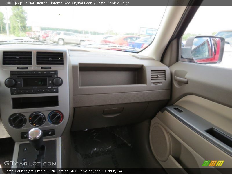 Inferno Red Crystal Pearl / Pastel Pebble Beige 2007 Jeep Patriot Limited