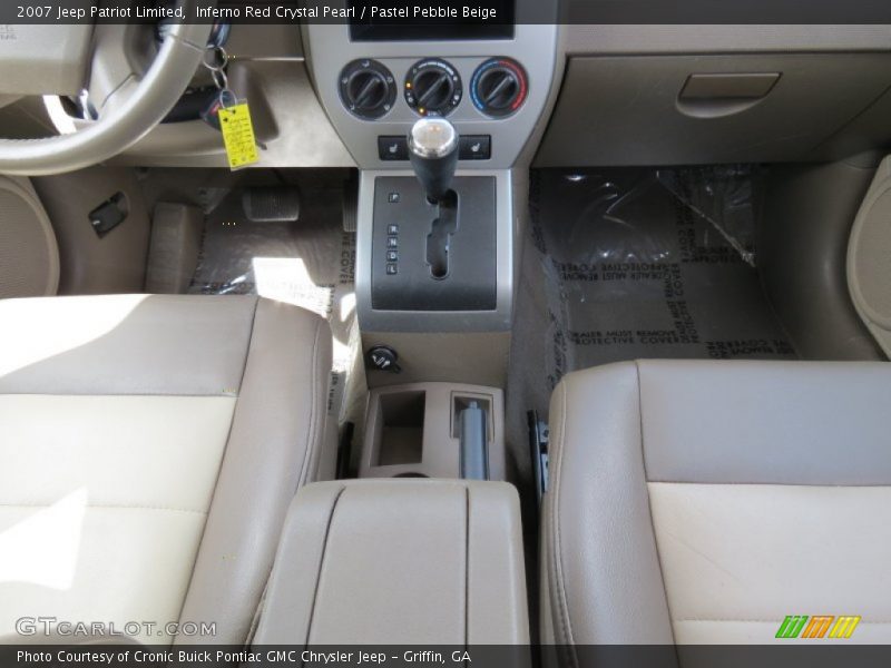 Inferno Red Crystal Pearl / Pastel Pebble Beige 2007 Jeep Patriot Limited