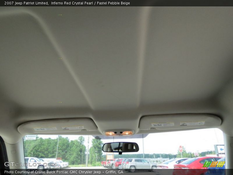 Inferno Red Crystal Pearl / Pastel Pebble Beige 2007 Jeep Patriot Limited