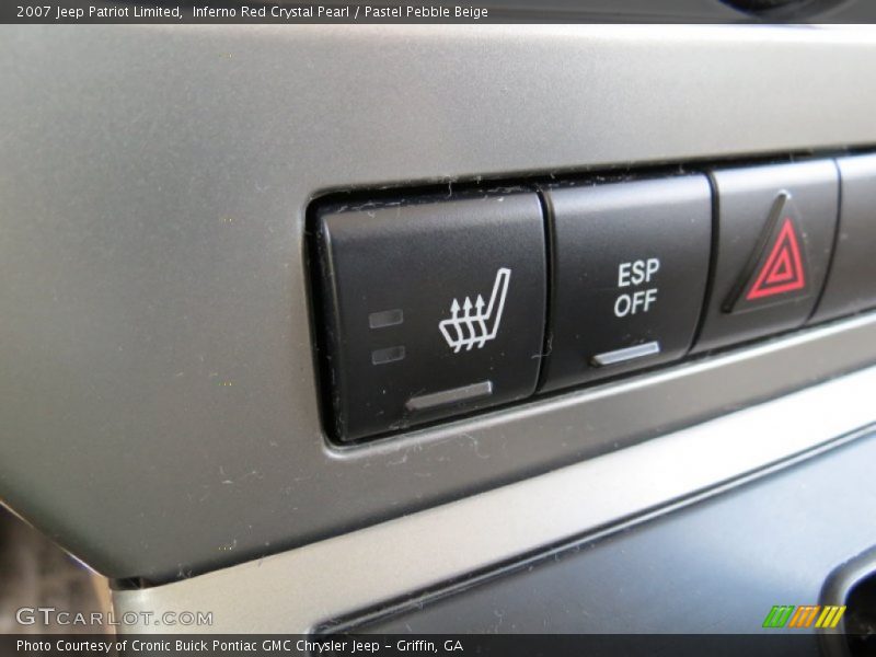 Inferno Red Crystal Pearl / Pastel Pebble Beige 2007 Jeep Patriot Limited