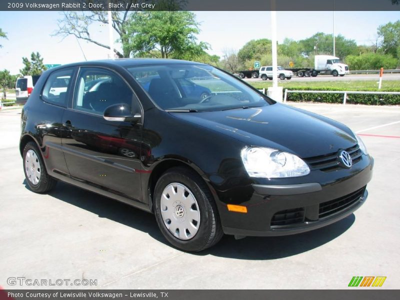 Black / Art Grey 2009 Volkswagen Rabbit 2 Door