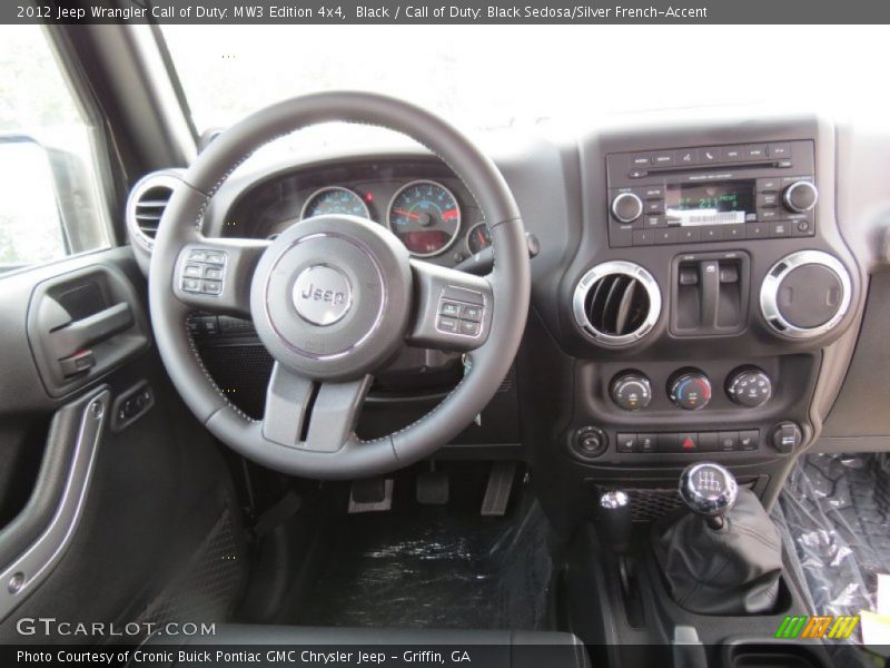 Dashboard of 2012 Wrangler Call of Duty: MW3 Edition 4x4