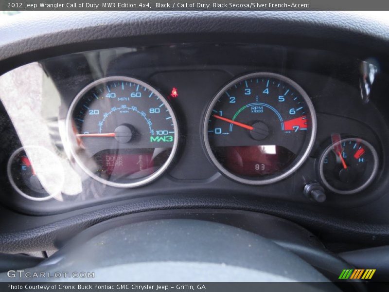  2012 Wrangler Call of Duty: MW3 Edition 4x4 Call of Duty: MW3 Edition 4x4 Gauges