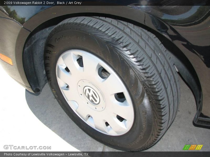 Black / Art Grey 2009 Volkswagen Rabbit 2 Door