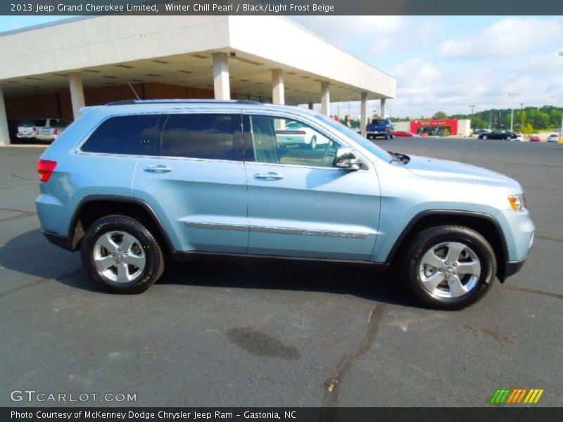  2013 Grand Cherokee Limited Winter Chill Pearl