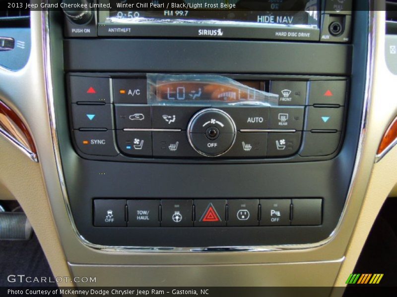 Controls of 2013 Grand Cherokee Limited