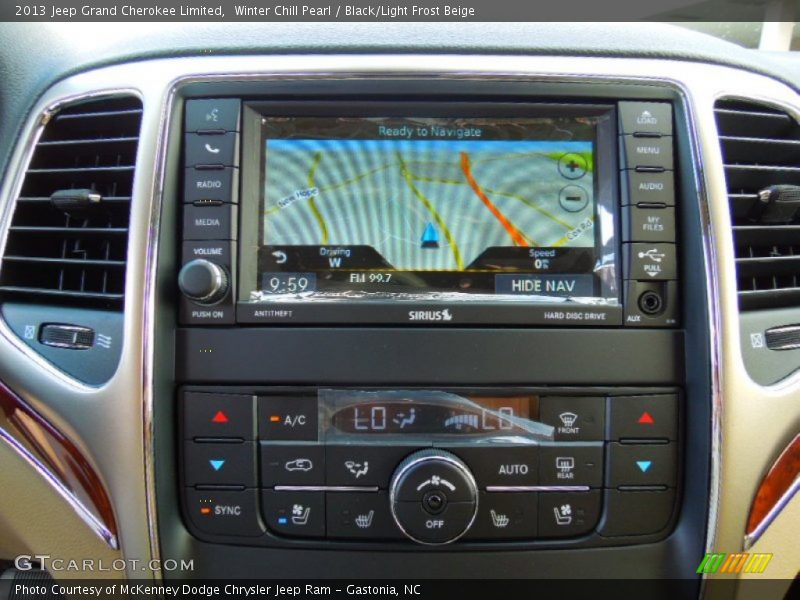 Controls of 2013 Grand Cherokee Limited