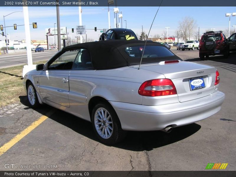 Silver Metallic / Black 2002 Volvo C70 HT Convertible