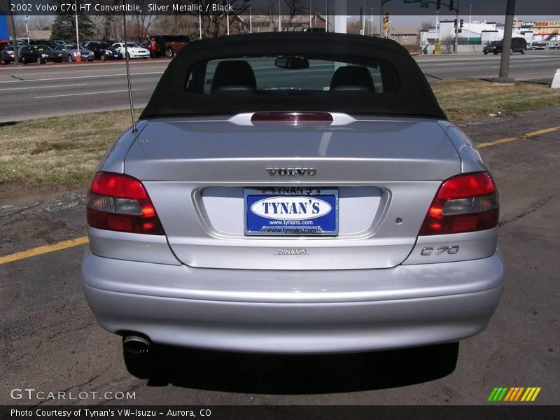 Silver Metallic / Black 2002 Volvo C70 HT Convertible
