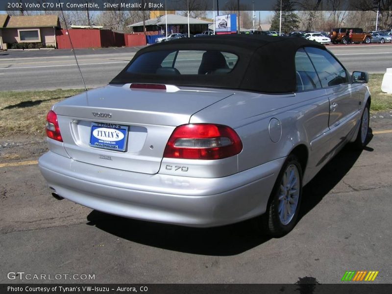 Silver Metallic / Black 2002 Volvo C70 HT Convertible