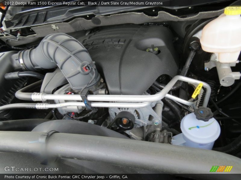 Black / Dark Slate Gray/Medium Graystone 2012 Dodge Ram 1500 Express Regular Cab