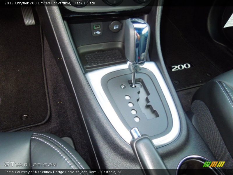 Black / Black 2013 Chrysler 200 Limited Convertible