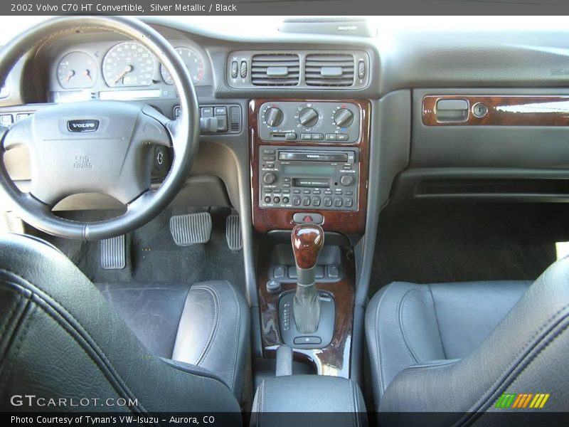 Silver Metallic / Black 2002 Volvo C70 HT Convertible