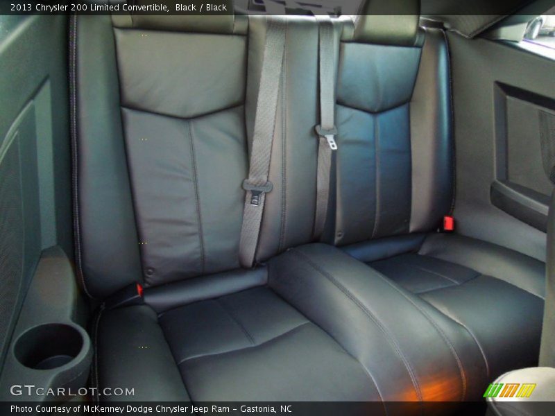 Black / Black 2013 Chrysler 200 Limited Convertible