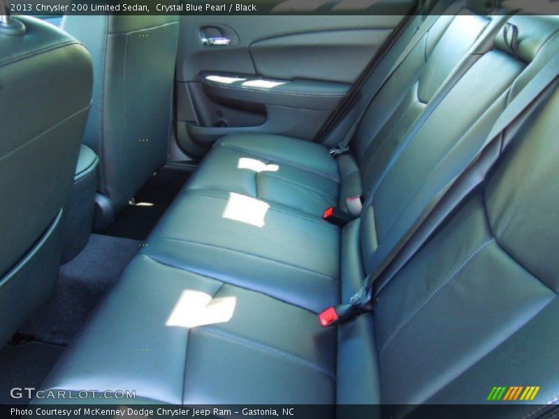 Crystal Blue Pearl / Black 2013 Chrysler 200 Limited Sedan