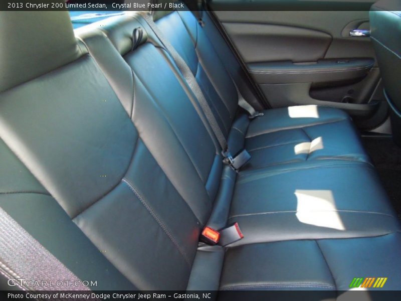 Crystal Blue Pearl / Black 2013 Chrysler 200 Limited Sedan