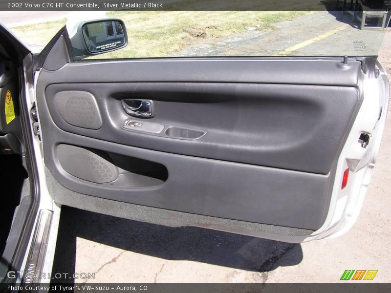 Silver Metallic / Black 2002 Volvo C70 HT Convertible