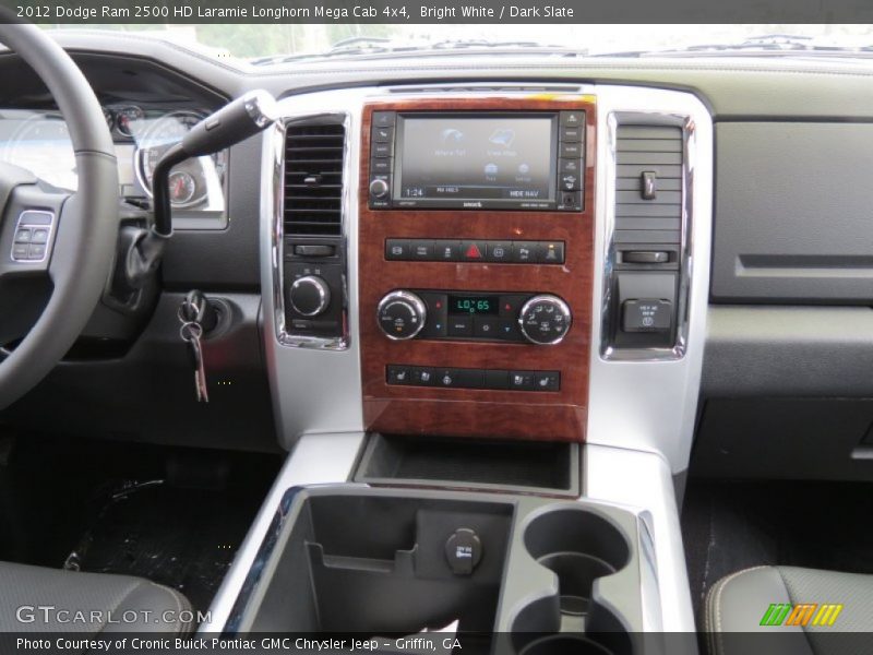 Controls of 2012 Ram 2500 HD Laramie Longhorn Mega Cab 4x4