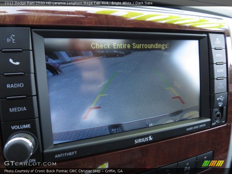 Bright White / Dark Slate 2012 Dodge Ram 2500 HD Laramie Longhorn Mega Cab 4x4