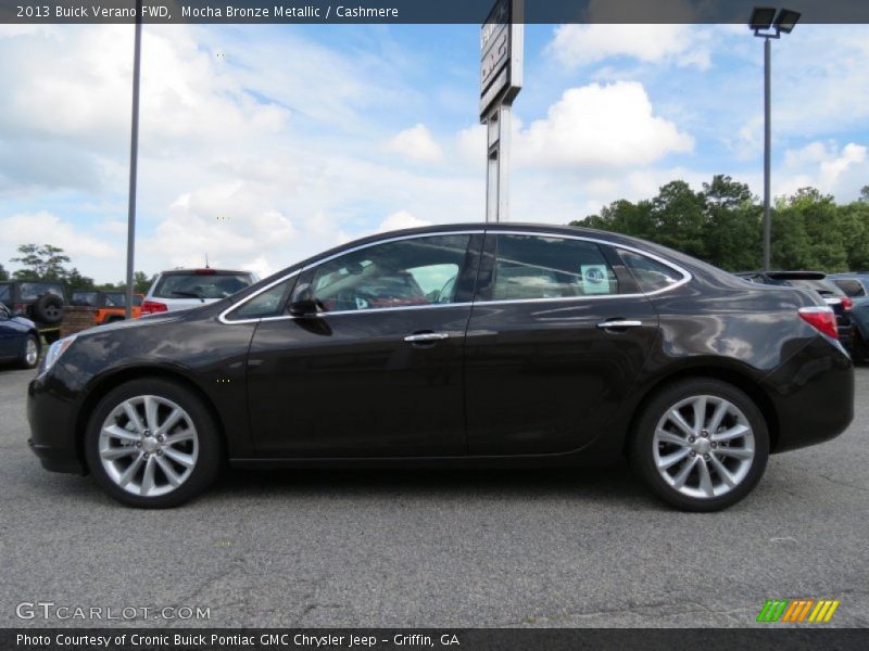 Mocha Bronze Metallic / Cashmere 2013 Buick Verano FWD