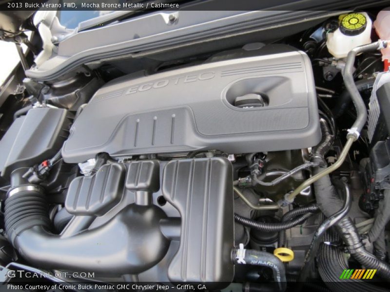 2013 Verano FWD Engine - 2.4 Liter SIDI DOHC 16-Valve VVT ECOTEC 4 Cylinder